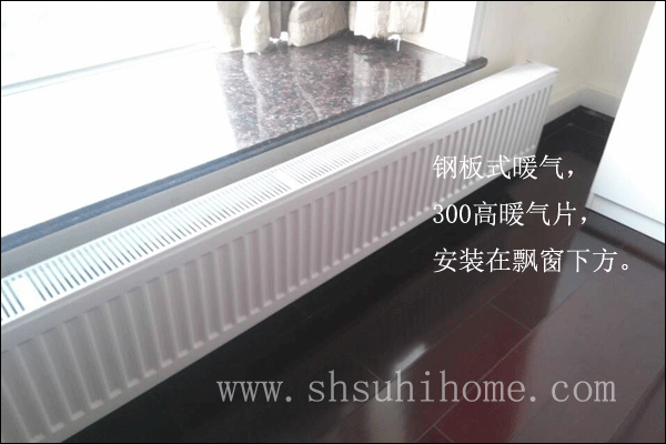 武汉钢板式暖气片安装